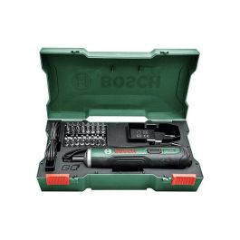 Bosch Destornillador Inalámbrico PushDrive - Batería de Iones de Litio, Función Push & Go, Par Ajustable, Portabrocas Magnético Hexagonal
