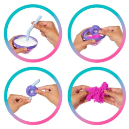 Mattel Barbie Muñeca Sorpresa Pop Reveal con Vaso Morado, Incluye 8 Sorpresas - Modelos Surtidos