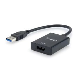 Adaptador USB 3.0 a HDMI Equip 133385 Negro