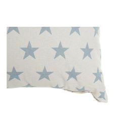 Cojin Scandi DKD Home Decor Blanco Azul 10 x 60 x 60 cm (2 Unidades) Cojin Scandi DKD Home Decor Blanco Azul 10 x 60 x 60 cm (2 Unidades)