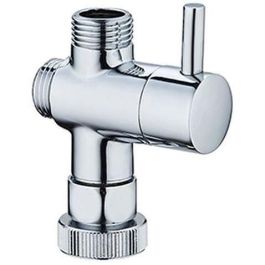 Edouard Rousseau EDR3047404230746 Desviador y Conector de Columna de Ducha Estándar Cromado