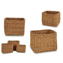 Set 3 Cestos Esparto Rect Alto Giftdecor 29X20CM (4 Unidades) Precio: 58.49999947. SKU: B18JWDLPT3
