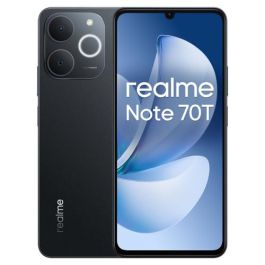 Smartphone Realme NOTE 70T 4 GB RAM 256 GB 6,74" Unisoc Negro Precio: 117.49999998. SKU: B1HDZ6KCHJ
