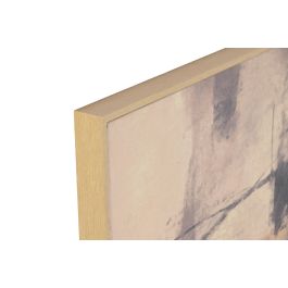 DKD Home Decor Cuadro Abstracto Gris Blanco 4 x 140 x 100 cm (2 Unidades)