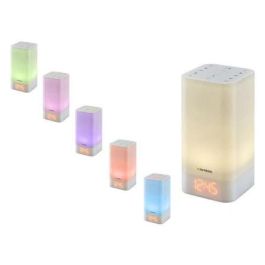 DESPERTADOR SUNSTECH FRLAMP2 - FM - 10 PRESINTONIAS - SONIDO/ILUMINACION LED GRADUAL - PANTALLA LED 1.78CM - ALARMA DUAL - BOTÓN CONTROL TÁCTIL