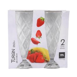 La Mediterranea Set 2 Copas Helado Turan 350 cc ø8.2x18 cm (24 Cajas)