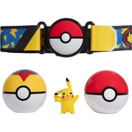 Cinturón Clip 'N' Go Pikachu del Día de Pokémon - BANDAI - Pokémon - 1 cinturón, 2 Poké Balls y 1 figura de Pikachu de 5 cm Precio: 36.49999969. SKU: B1DTWVAJDW