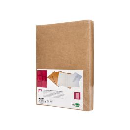 Subcarpeta Liderpapel Folio Kraft Interior Blanco 240 gr-M2 50 unidades