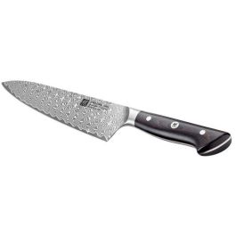 Zwilling 30571-201-0 Cuchillo de Chef TANREI 20 cm Acero Inoxidable - Hoja de Acero, Mango Negro, 230g