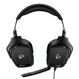 Logitech G432 Auriculares Gaming con Microfono Unidireccional 6 mm, Sonido Envolvente DTS Headphone:X 2.0, 50 mm, USB/Jack 3.5 mm, Compatible PC, Consolas, Referencia 981-000770