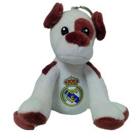 CYP BRANDS Llavero de peluche Real Madrid con forma de perro, tamaño 8x7,5x10cm. Precio: 7.49999987. SKU: B1BQC2CG6Q