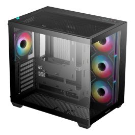 DeepCool CG530 4F Midi Tower Negro ATX, ITX, micro ATX para Juego con Panel de Vidrio Templado