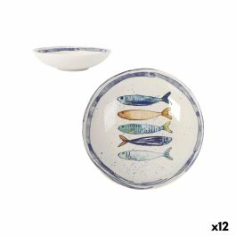 Plato Hondo La Mediterránea Peixe Ø 21 cm (12 Unidades) Precio: 40.49999954. SKU: B16XSG8CPB