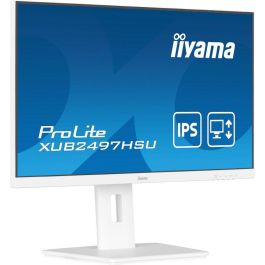 iiyama XUB2497HSN-W2 Monitor 24" IPS Full HD 1080p 100Hz 1ms MPRT Blanco, Altura Ajustable, HDMI, DP, USB Hub