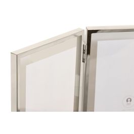 DKD Home Decor Marco de Foto 13x18 cm Plateado de Acero Inoxidable y Cristal, Set de 2 Unidades, 27 cm Ancho x 16.5 cm Alto DKD Home Decor Marco de Foto 13x18 cm Plateado de Acero Inoxidable y Cristal, Set de 2 Unidades, 27 cm Ancho x 16.5 cm Alto