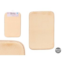 Alfombra de Baño Viscoelástica Marrón Berilo 60x40 cm (12 Unidades) Precio: 36.49999969. SKU: B12PNACVVT