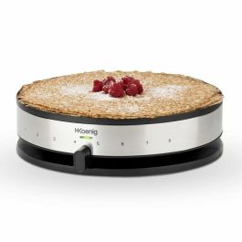 H.Koenig KREP29 Crepera Eléctrica Profesional 33cm 1300W | Termostato hasta 230°C, Antiadherente, Acero Inoxidable, Espátula y Dispensador H.Koenig KREP29 Crepera Eléctrica Profesional 33cm 1300W | Termostato hasta 230°C, Antiadherente, Acero Inoxidable, Espátula y Dispensador