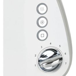 Brandt T02T1050W Tostadora de 2 ranuras, 7 niveles de potencia, con Cajón recogemigas, Color Blanco