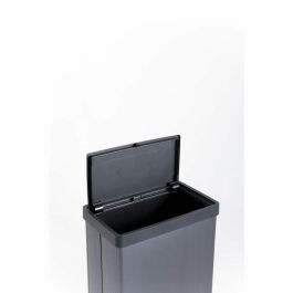 Curver Papelera de pie VERTO, Apertura Táctil, 54 L, Azul Perla