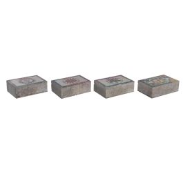 Joyero Indio DKD Home Decor Multicolor 10 x 5 x 15 cm (4 Unidades) Precio: 37.98999974. SKU: B196Z9JSEM