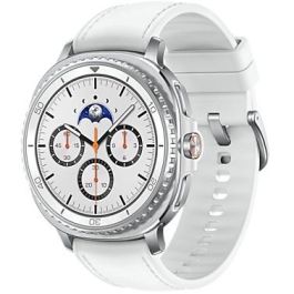 Samsung Galaxy Watch 8 Classic 46mm LTE 64GB Plata Blanco - Smartwatch AMOLED GPS IP68 Wear OS