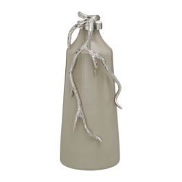 Botella Beige Plateado Aluminio Cristal 15 x 11 x 37 cm Decorativa Precio: 63.754900665499996. SKU: B19FTCLP7Y