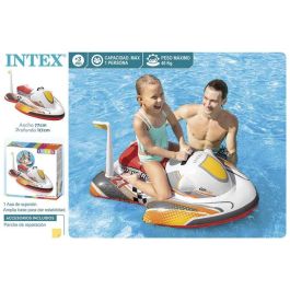 Intex Figura Hinchable Moto Wave Rider 117x77 cm para Niños +3 Años