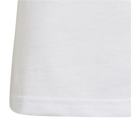 Camiseta de Manga Corta Infantil Adidas Graphic Blanco 40
