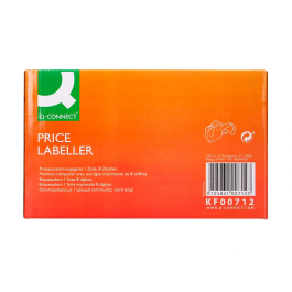 Q-connect Etiquetadora Marcaprecios 1 Rodillo 8 Dígitos