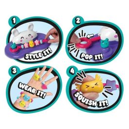 Bizak 64361494 Super Squeeze Kit de Diseño: Crea Pulseras, Colgantes y Anillos con Personajes y Cuentas Estrujables