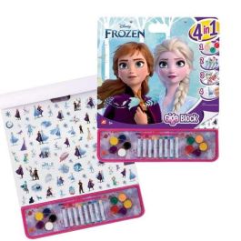 Libro de pegatinas para pintar giga block frozen 4 en 1 Libro de pegatinas para pintar giga block frozen 4 en 1