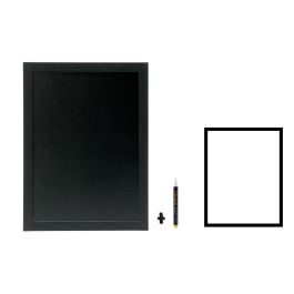 Pizarra de pared Woody negra 40x30 cm - Inde (6 Unidades) Precio: 54.58999942. SKU: B1DS6H6YVX
