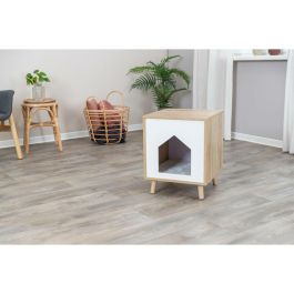 Trixie TRI4057589363121 Refugio Isa Aspecto madera 40x50x40 cm Marrón claro / Blanco