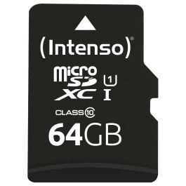Intenso 3424490 Tarjeta MicroSDXC de 64 GB, Clase 10, UHS-I (U1), Negra Precio: 38.50000022. SKU: B199YX7QHR