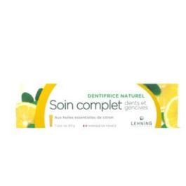 LEHNING Dentífrico Natural Dientes y Encías 80g – Protección Esmalte, Blanqueador, Antiséptico para Uso Diario Precio: 7.49999987. SKU: B1ACQMAZGP