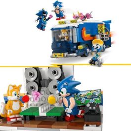 LEGO Sonic the Hedgehog 77006 Camión de Control del Equipo Sonic - Juguete de Construcción para Niños de 8+ Años