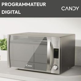 Candy CBWM30DS Microondas Grill 30L 900W Plato giratorio 31,5cm con Función Silencio y Express EcoCooking Puerta espejo