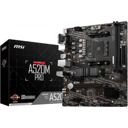 MSI Placa Base A520M PRO AMD A520 Socket AM4 Micro ATX DDR4 para AMD Ryzen 3000 Series Precio: 65.59000052. SKU: B1GJDBJLJF