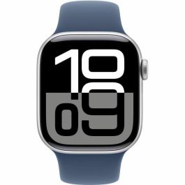 Apple Watch Series 10 GPS - 42 mm - Caja de aluminio plateada - Correa deportiva vaquera - M/L