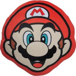 Mario Bros MAR3700891706629 Cojín 3D de Microfibra - Cara de Mario - 40 cm Precio: 34.89000031. SKU: B1GLZZBJAV