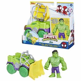 HASBRO Hulk Truck y Accesorios - Modelos Surtidos, Incluye Figura y Vehículo, Edad 3+ Años