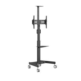 Vivolink Soporte móvil trolley con ruedas para pantallas 32" a 65" máx. 35kg VESA con estante medios Precio: 282.49999954. SKU: B18LJZLLWS