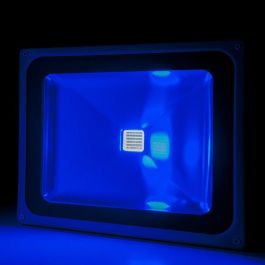 Foco Proyector LED 50W 4250Lm IP65 Azul Brico para Exterior e Interior, Equivalente 250W, Vida Útil 30.000H, BQFS29050B