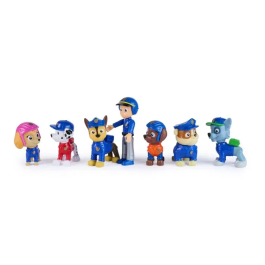 Spin Master SPI6074759 - Multipack de 7 Figuras de la Patrulla Canina, Búsqueda y Rescate