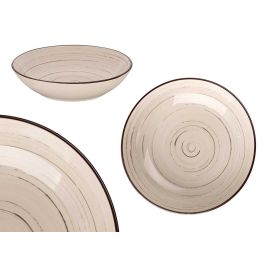 Plato Hondo 21 Cm Espiral Tierra Vessia (36 Unidades) Precio: 76.4999994. SKU: B1J7XTA5KZ