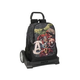 Mochila Escolar con Ruedas The Avengers Vendetta Negro 32 x 44 x 16 cm Precio: 31.50000018. SKU: B1FGZ9ZQKZ