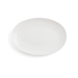 Ariane Fuente Oval Porcelana Vital Coupe 26 cm Blanco Profesional Apilable Apto Lavavajillas Microondas Horno (12 Unidades)