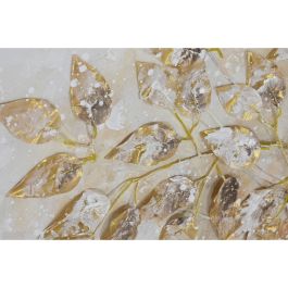 DKD Home Decor Cuadro Tradicional Dorado Lienzo MDF 120 x 3 x 60 cm (2 Unidades)