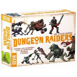 Devir Dungeon Raiders Juego de Mesa Renovado - Mazmorreo, 3-5 Jugadores, 20 min, +8 Años, Incluye 102 Cartas