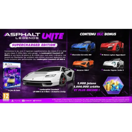 Just For Games Asphalt Legends Unite Edición Sobrealimentada - Juego de PS5